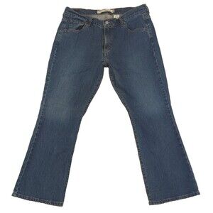 Vintage Levi's Womens Jeans 515 Nouveau Sz 16 Low Bootcut Denim Relaxed Flare